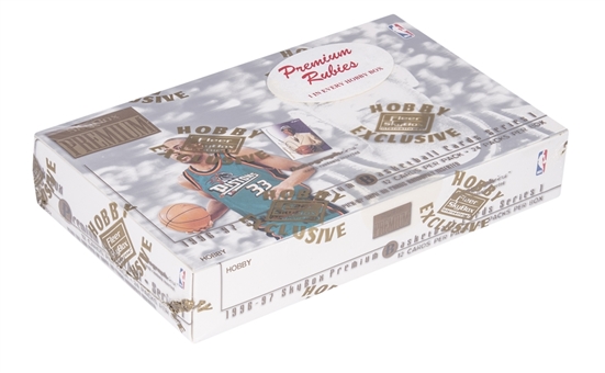 1996-97 Skybox Premium Basketball Series 1 Unopened Hobby Box  